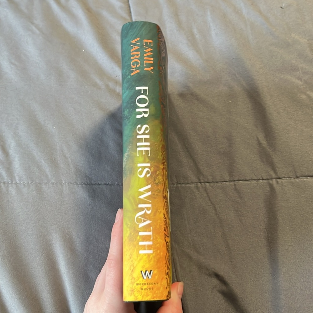 for she is wrath by emily varga hardcover fantasy fiction book - Picture 3 of 4